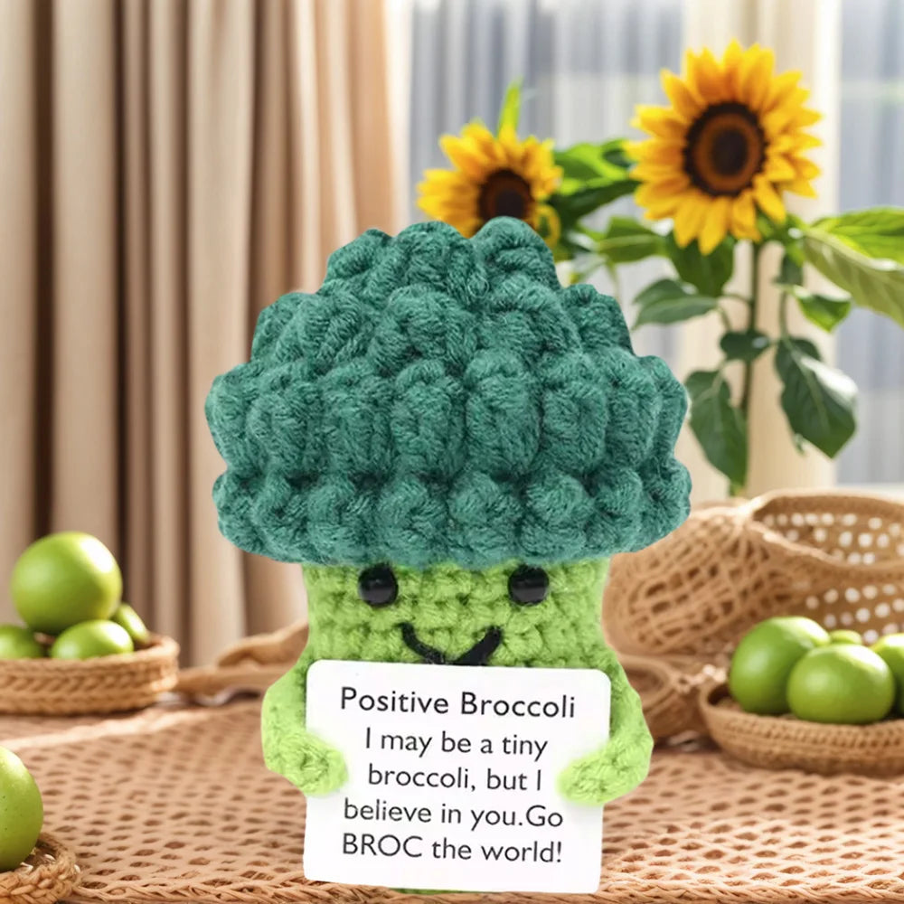 Positive Crochet Friends – Emotional Support & Encouragement Plushies