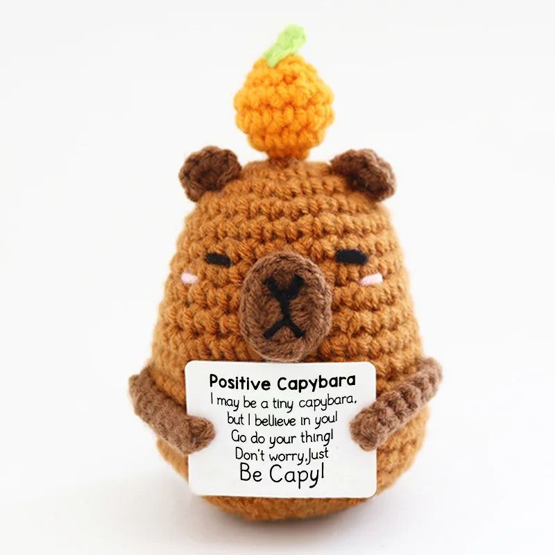 Positive Crochet Friends – Emotional Support & Encouragement Plushies