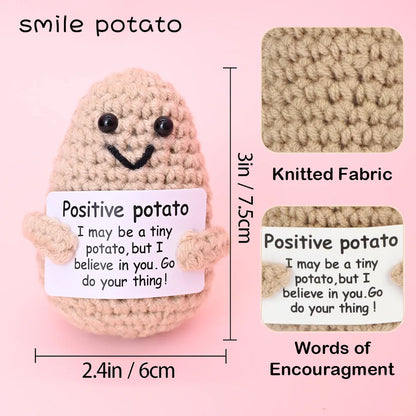 Positive Crochet Friends – Emotional Support & Encouragement Plushies