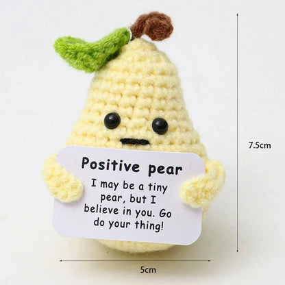 Positive Crochet Friends – Emotional Support & Encouragement Plushies