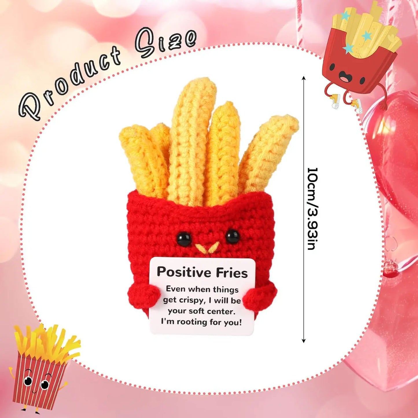 Positive Crochet Friends – Emotional Support & Encouragement Plushies