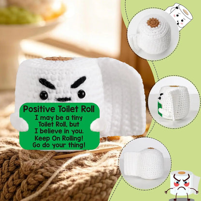 Positive Crochet Friends – Emotional Support & Encouragement Plushies