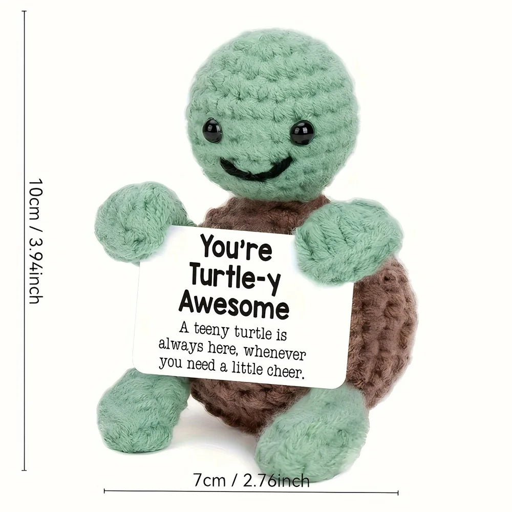 Positive Crochet Friends – Emotional Support & Encouragement Plushies