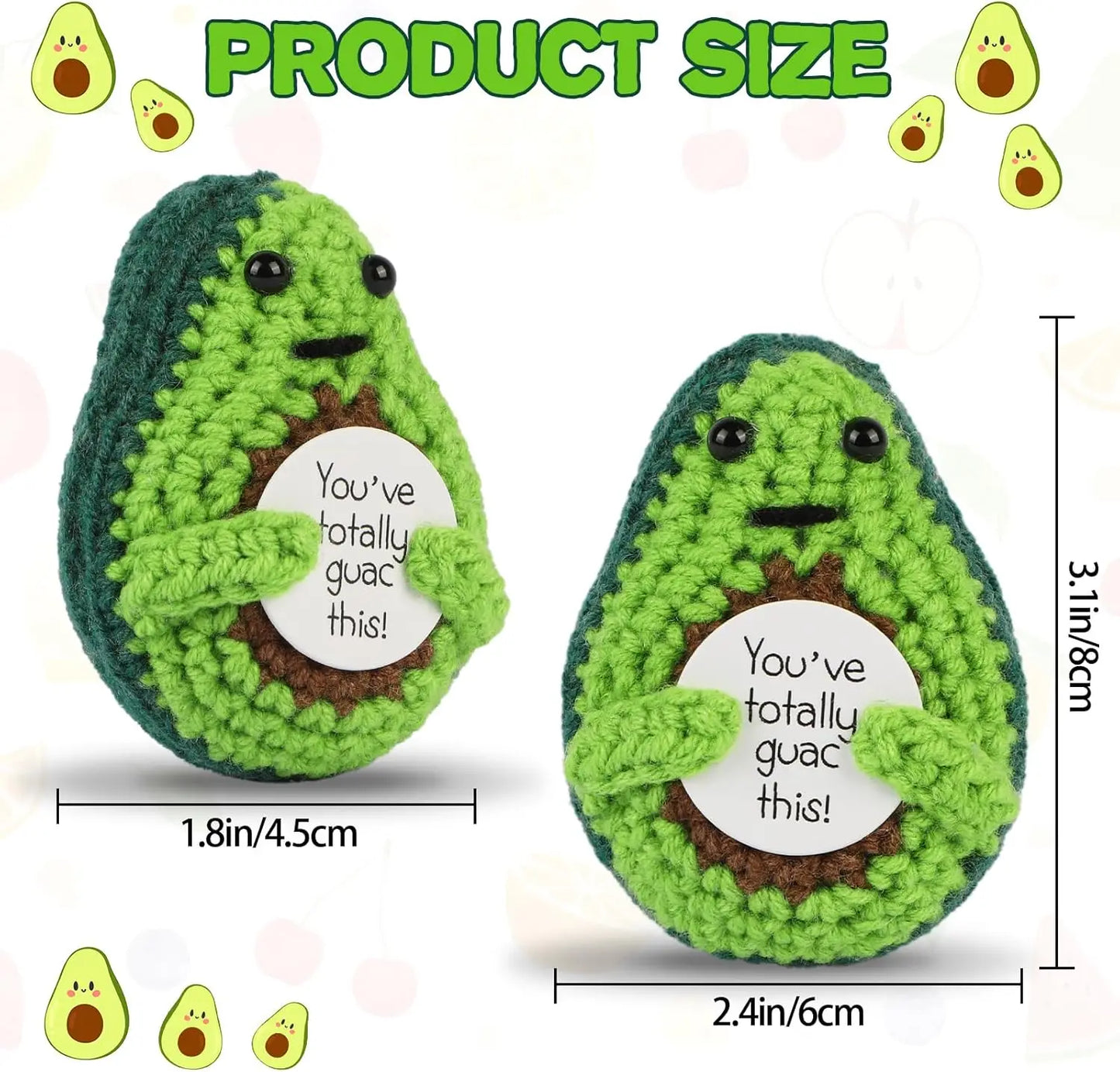 Positive Crochet Friends – Emotional Support & Encouragement Plushies