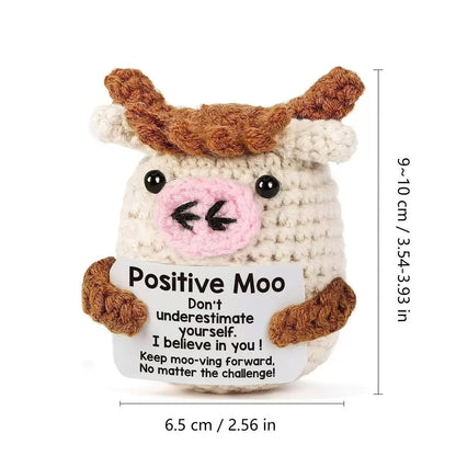 Positive Crochet Friends – Emotional Support & Encouragement Plushies