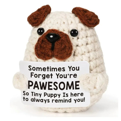 Positive Crochet Friends – Emotional Support & Encouragement Plushies